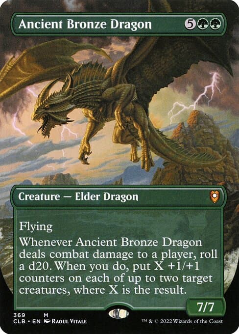 Ancient Bronze Dragon from Commander Legends: Battle for Baldur's Gate (Mythic)