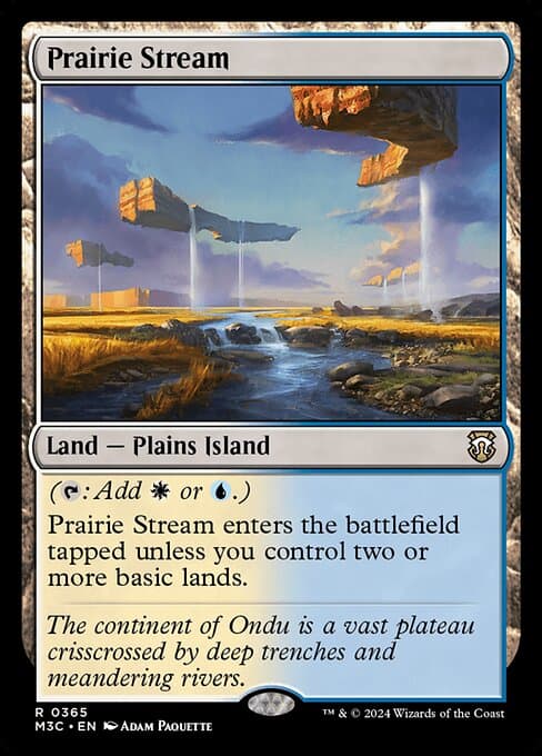 Prairie Stream from Modern Horizons 3 Commander (Rare)