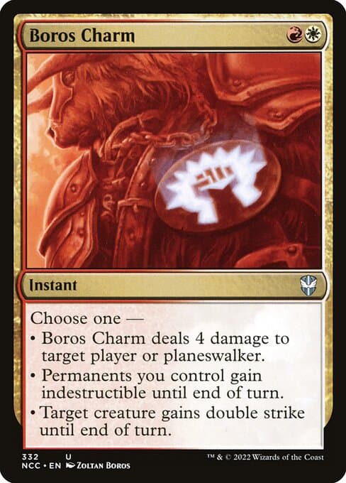 Boros Charm from New Capenna Commander (Uncommon)