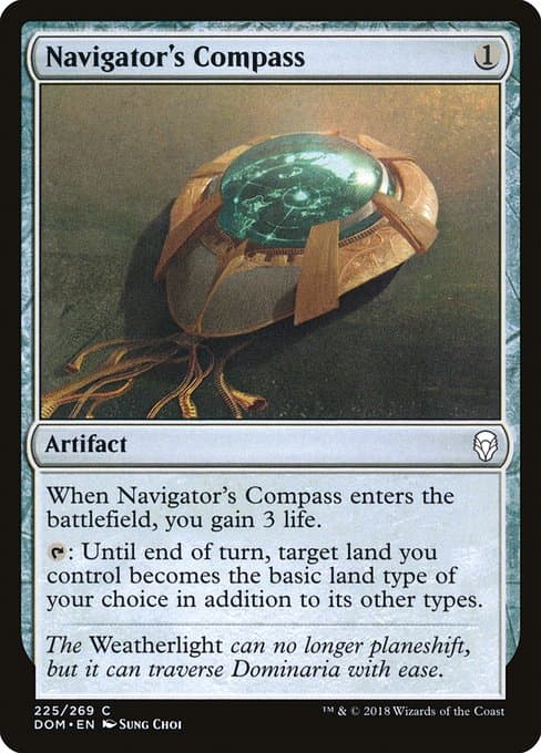 Navigator's Compass from Dominaria (Common)