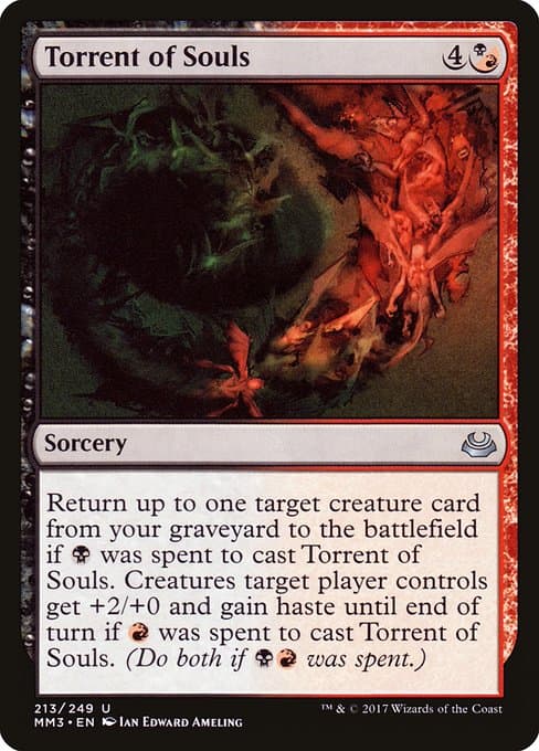 Torrent of Souls from Modern Masters 2017 (Uncommon)