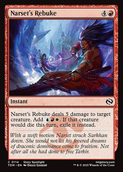 Narset's Rebuke (Common)