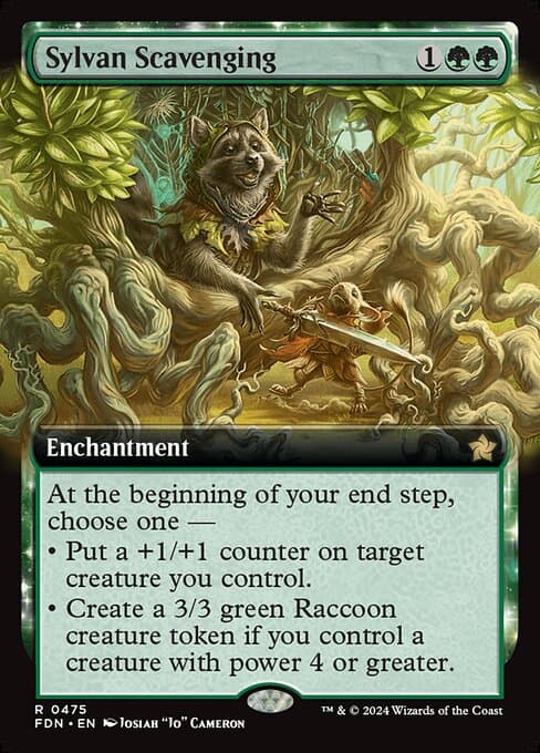 Sylvan Scavenging from Foundations (Rare)
