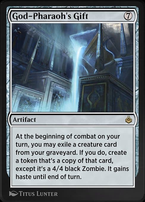 God-Pharaoh's Gift from Amonkhet Remastered (Rare)