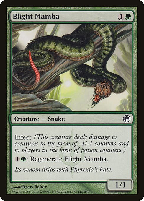 Blight Mamba from Scars of Mirrodin (Common)