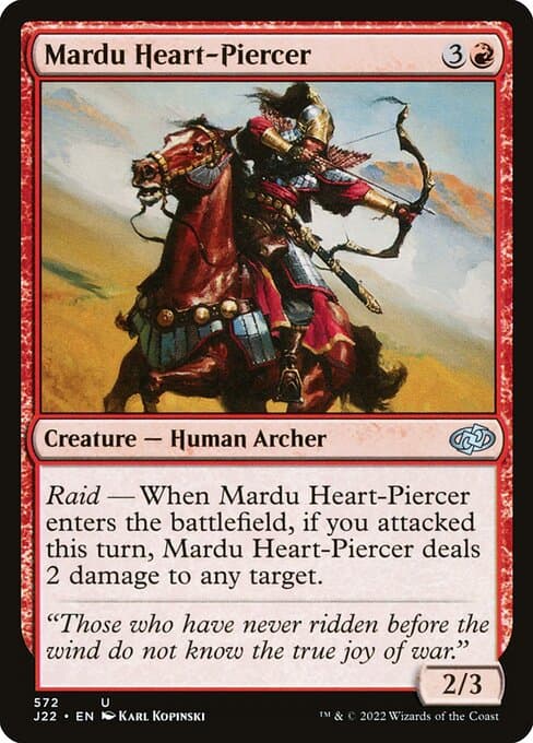 Mardu Heart-Piercer from Jumpstart 2022 (Uncommon)