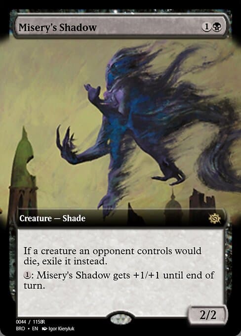 Misery's Shadow from Magic Online Promos (Rare)