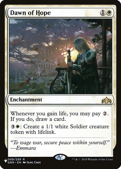 Dawn of Hope from The List (Rare)