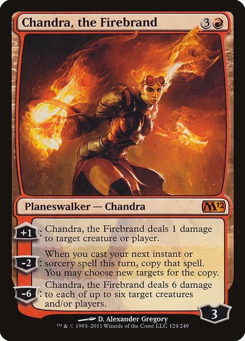 Chandra, the Firebrand from Magic 2012 (Mythic)