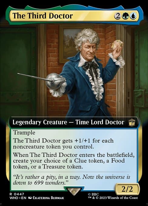 The Third Doctor from Doctor Who (Rare)
