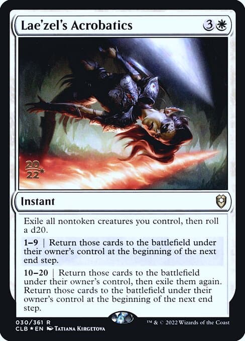 Lae'zel's Acrobatics from Battle for Baldur's Gate Promos (Rare)
