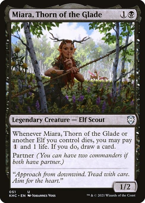 Miara, Thorn of the Glade (Uncommon)