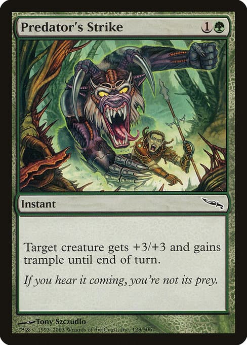 Predator's Strike from Mirrodin (Common)