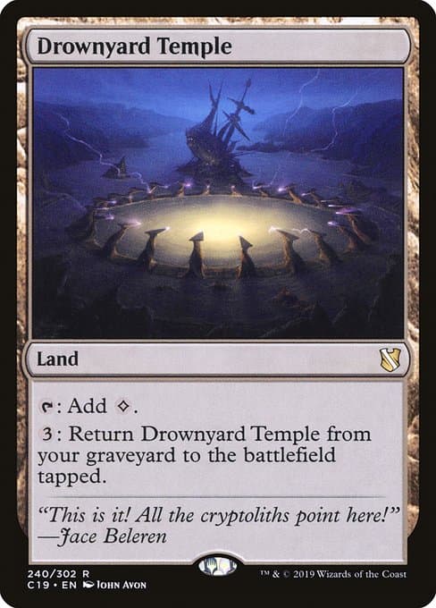 Drownyard Temple from Commander 2019 (Rare)