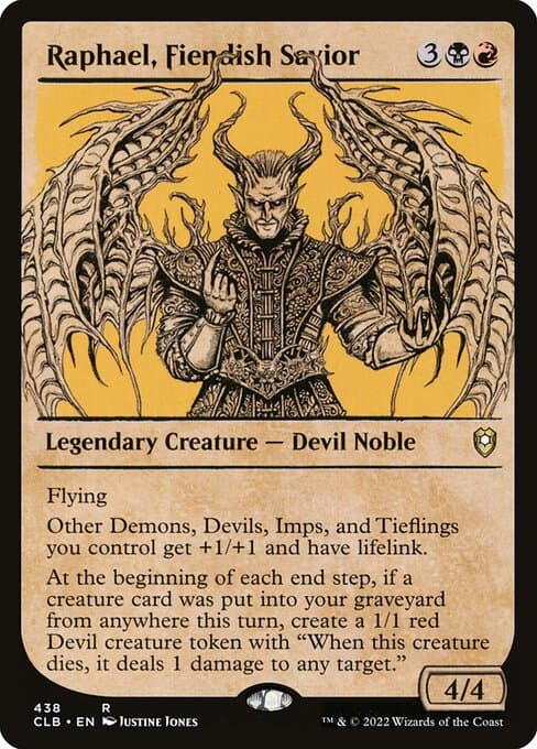 Raphael, Fiendish Savior from Commander Legends: Battle for Baldur's Gate (Rare)