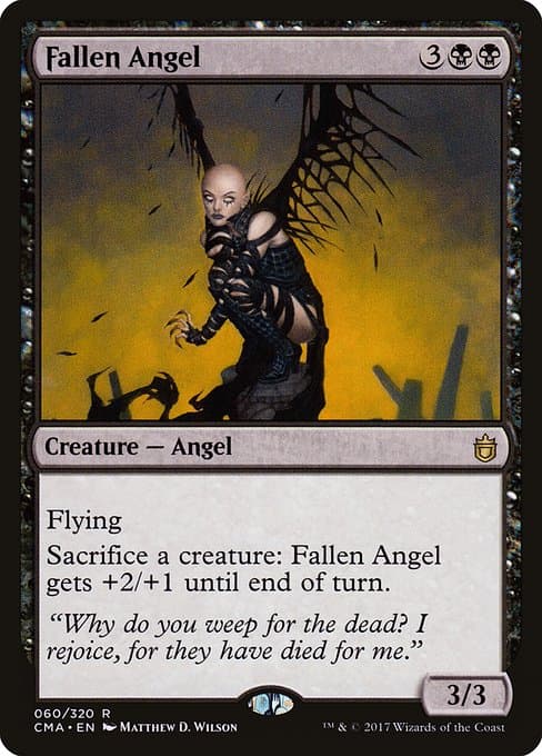 Fallen Angel from Commander Anthology (Rare)