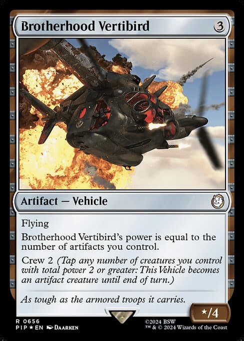 Brotherhood Vertibird from Fallout (Rare)