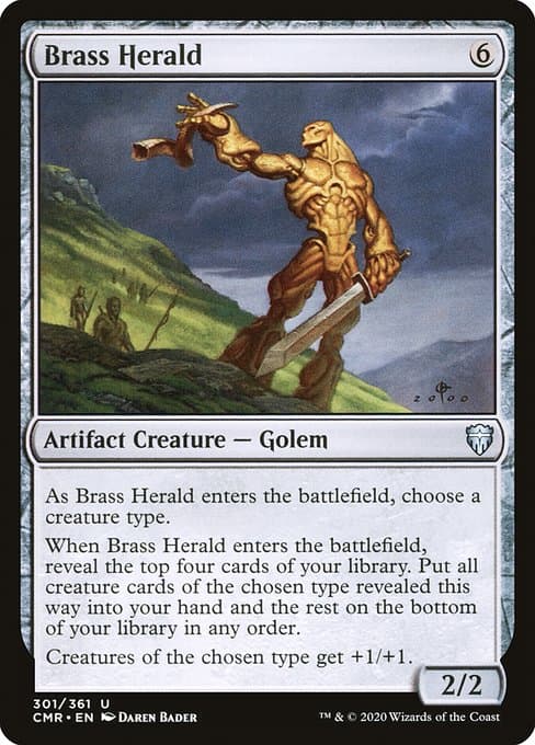 Brass Herald from Commander Legends (Uncommon)