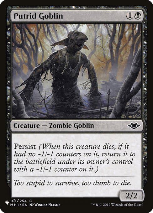 Putrid Goblin from The List (Common)