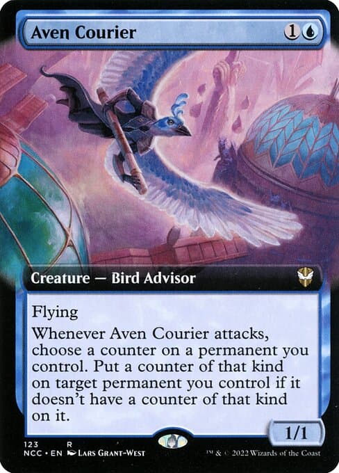 Aven Courier from New Capenna Commander (Rare)