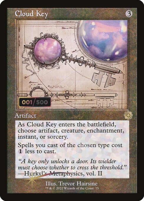 Cloud Key from The Brothers' War Retro Artifacts (Rare)