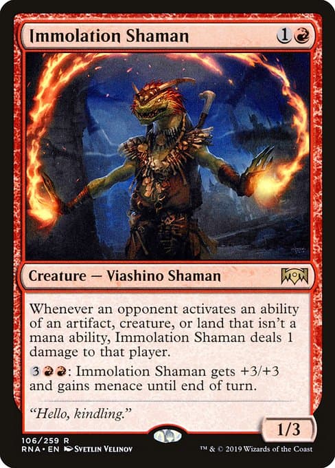 Immolation Shaman (Rare)