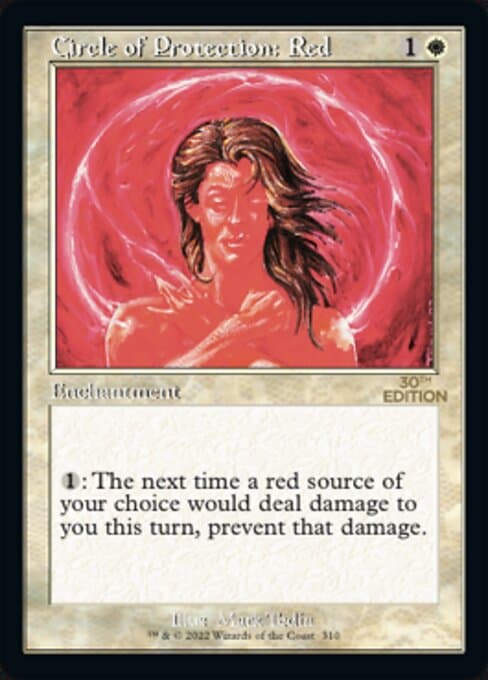 Circle of Protection: Red from 30th Anniversary Edition (Common)