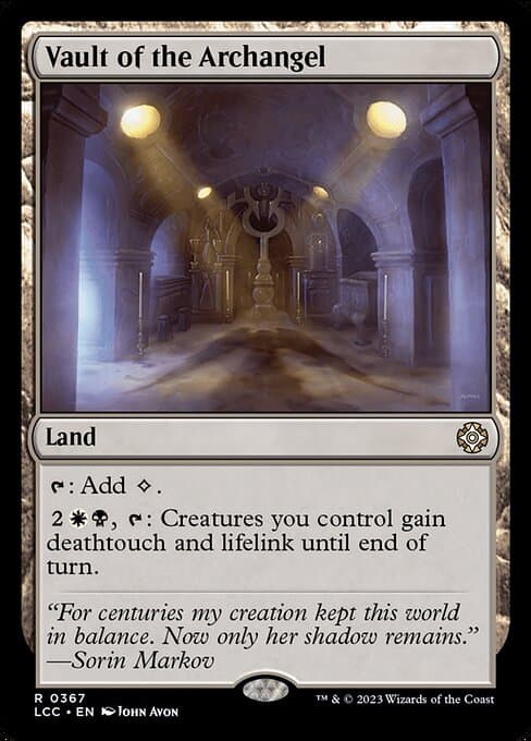 Vault of the Archangel from The Lost Caverns of Ixalan Commander (Rare)
