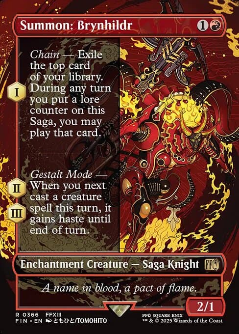 Summon: Brynhildr from Final Fantasy (Rare)