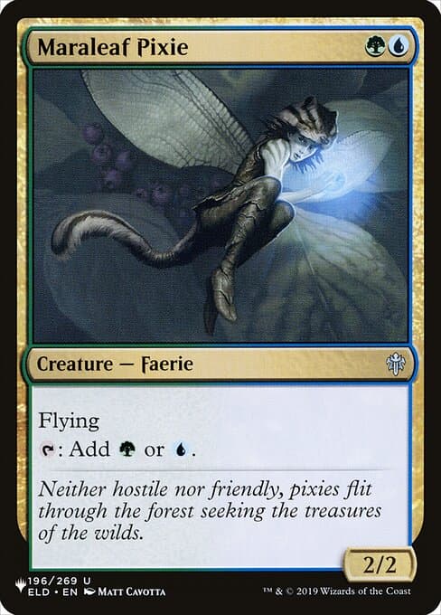 Maraleaf Pixie from The List (Uncommon)