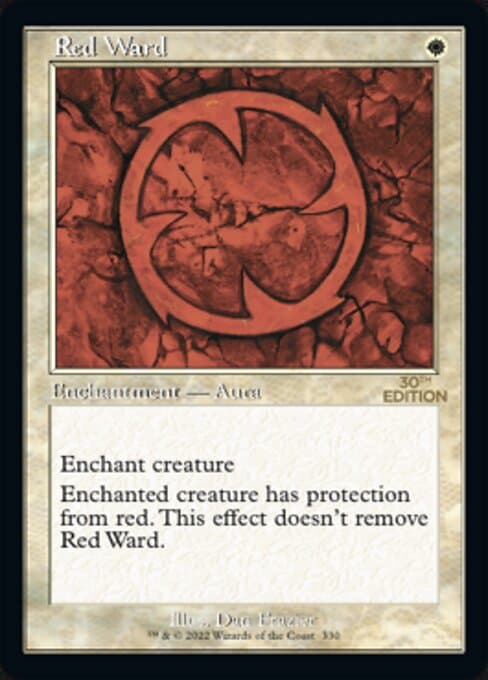 Red Ward from 30th Anniversary Edition (Uncommon)