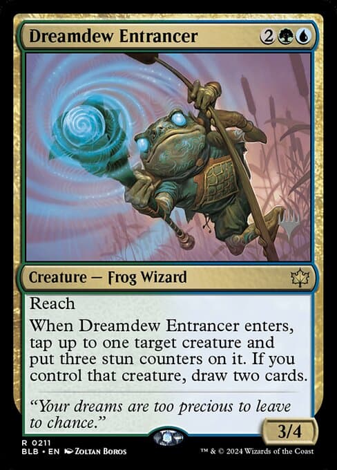 Dreamdew Entrancer from Bloomburrow Promos (Rare)