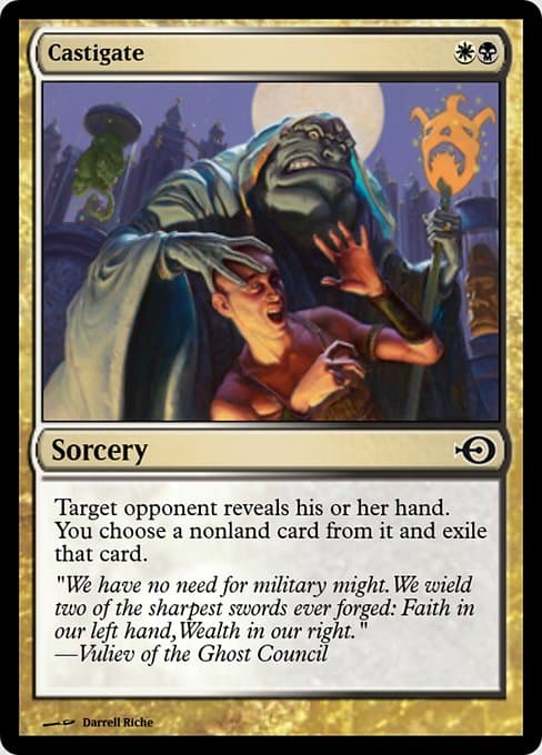 Castigate from Magic Online Promos (Common)