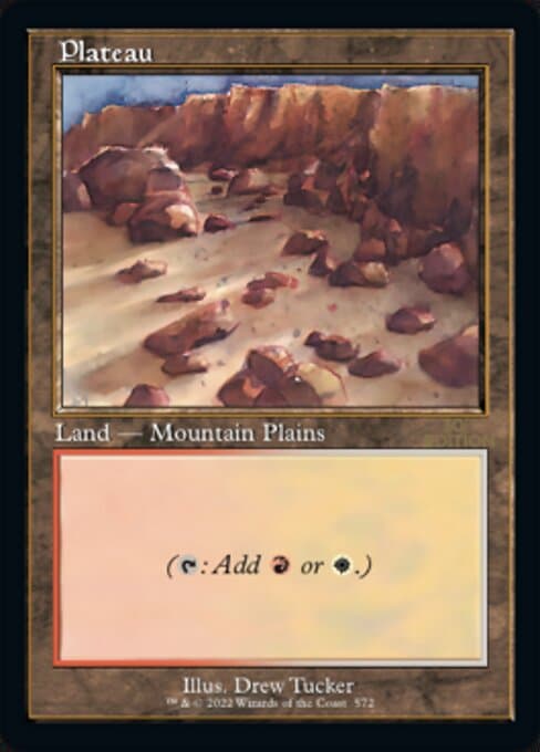 Plateau from 30th Anniversary Edition (Rare)