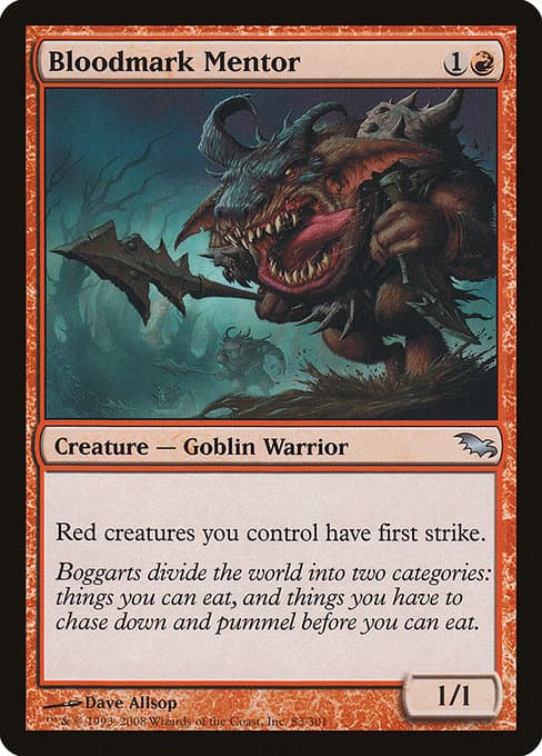 Bloodmark Mentor from Shadowmoor (Uncommon)