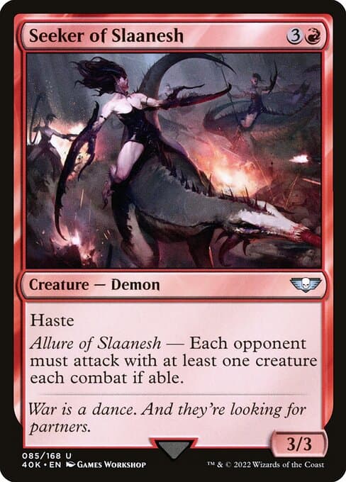 Seeker of Slaanesh from Warhammer 40,000 Commander (Uncommon)