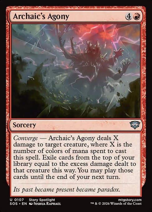 Archaic's Agony (Uncommon)