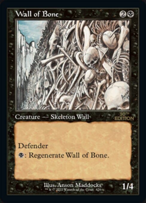 Wall of Bone from 30th Anniversary Edition (Uncommon)