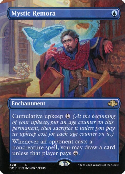 Mystic Remora from Dominaria Remastered (Rare)
