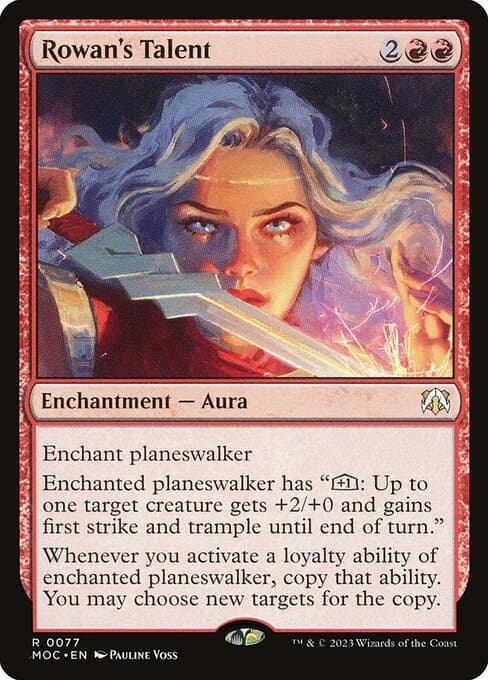 Rowan's Talent from March of the Machine Commander (Rare)