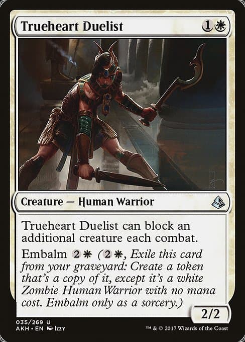 Trueheart Duelist from Amonkhet (Uncommon)