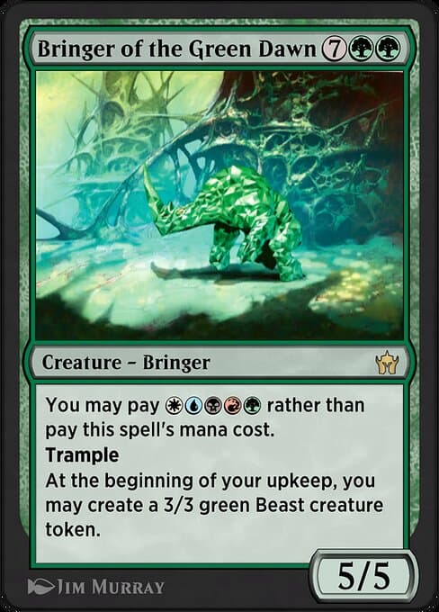 Bringer of the Green Dawn (Rare)