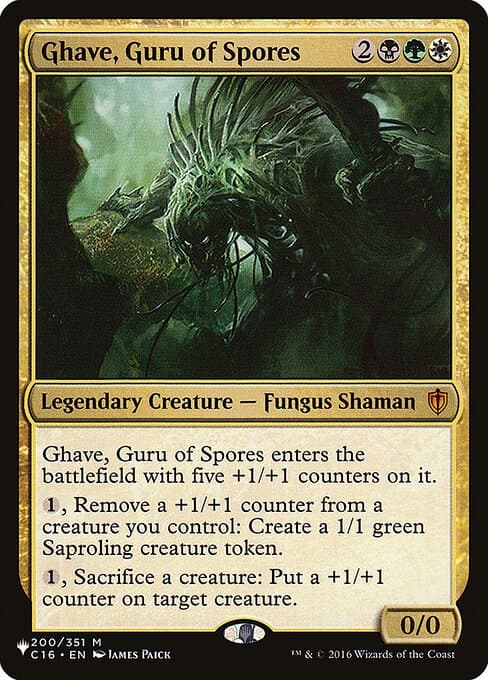 Ghave, Guru of Spores from The List (Mythic)