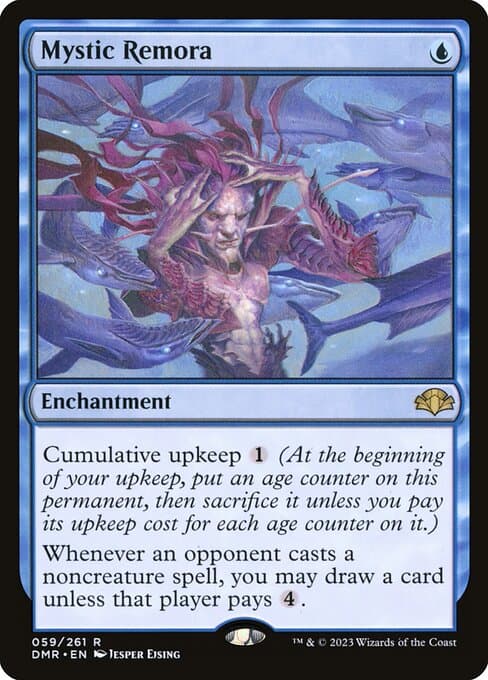 Mystic Remora from Dominaria Remastered (Rare)