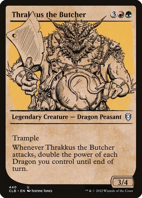 Thrakkus the Butcher from Commander Legends: Battle for Baldur's Gate (Uncommon)
