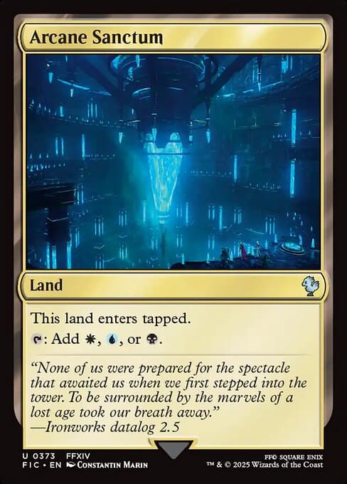 Arcane Sanctum from Final Fantasy Commander (Uncommon)