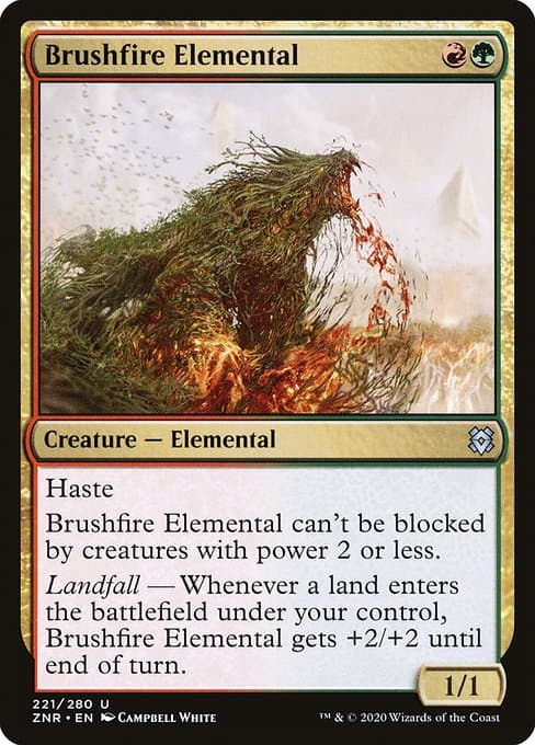 Brushfire Elemental (Uncommon)