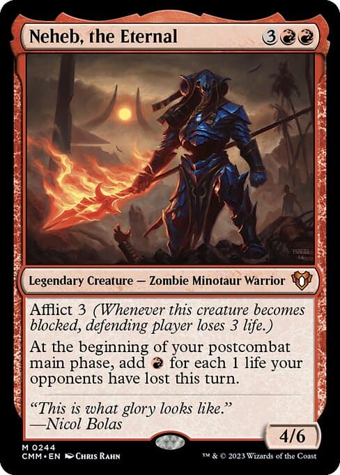 Neheb, the Eternal from Commander Masters (Mythic)