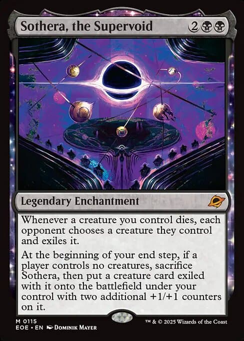 Sothera, the Supervoid from Edge of Eternities (Mythic)