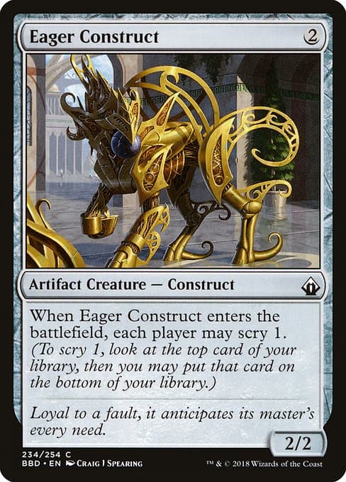 Eager Construct from Battlebond (Common)